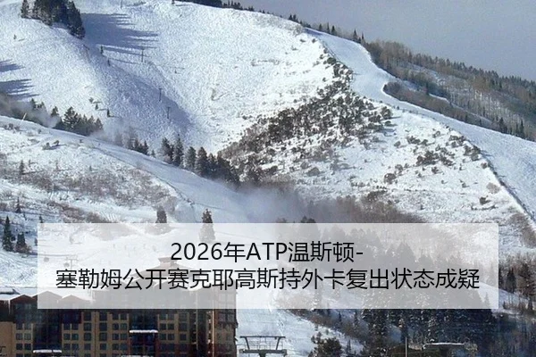 2026年ATP温斯顿-塞勒姆公开赛克耶高斯持外卡复出状态成疑
